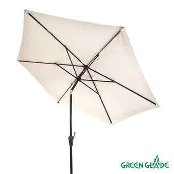 Садовый зонт от солнца Green Glade A2091 бежевый
