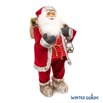 Фигурка Дед Мороз Winter Glade высота 80 см (красный) Артикул: M40
