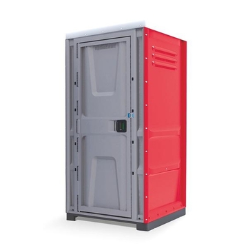 Туалетная кабина Toypek в собранном виде красный цвет
