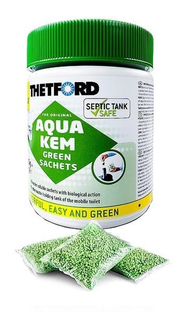 Порошок для биотуалетов Thetford Aqua Kem Green Sachets 15шт/уп