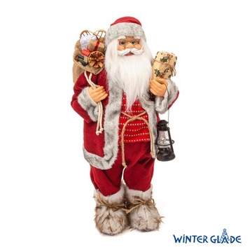 Фигурка Дед Мороз Winter Glade высота 60 см (красный) Артикул: M39